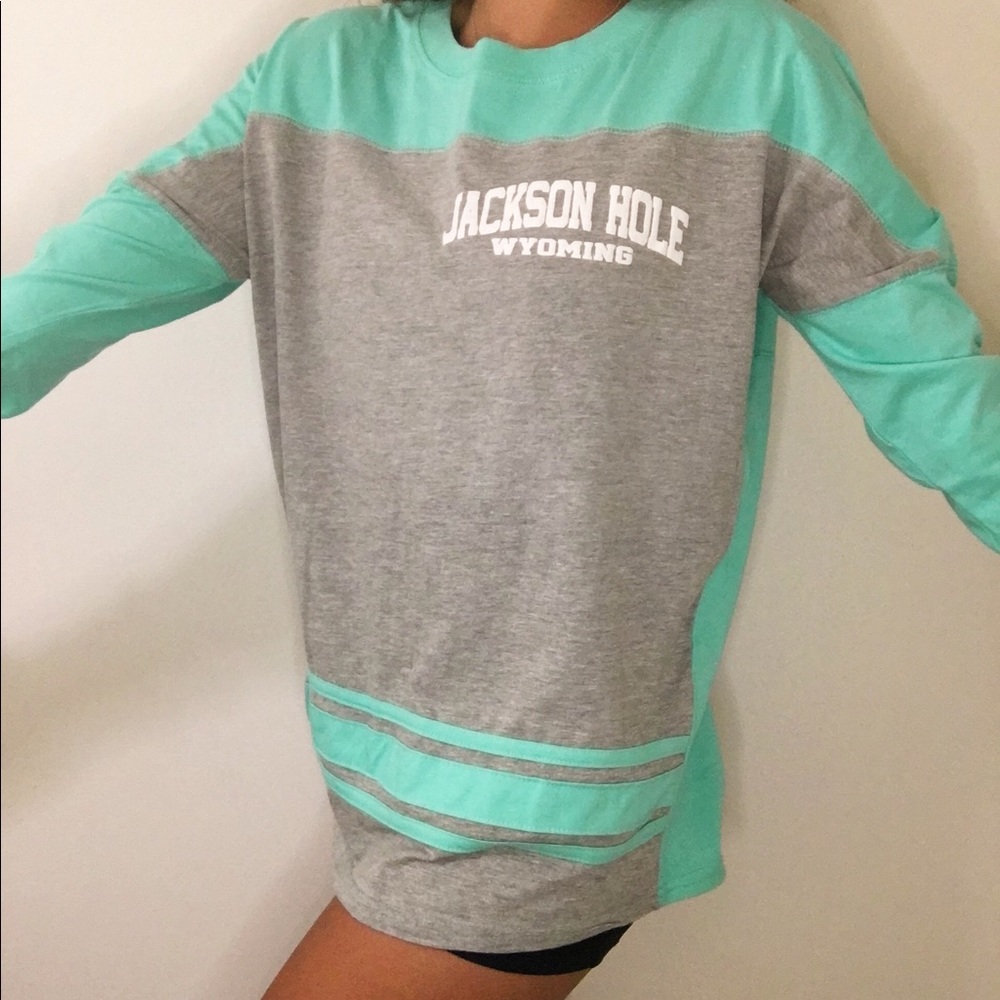 JACKSON HOLE WYOMING LONG SLEEVE TEE